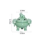 PEVSCO Ceramic Incense Burner for Relaxation and Aromatherapy