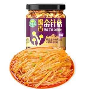 3-Flavor Enoki Mushrooms Instant Meal Replacement