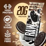 Warrior Raw Protein Bars – Cookies & Cream Flavor