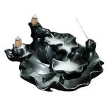Ceramic Lotus Backflow Incense Burner for Relaxation