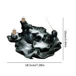 Ceramic Lotus Backflow Incense Burner for Relaxation