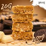 Warrior Raw Protein Bars – Cookies & Cream Flavor