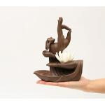 Lotus Buddha Incense Burner for Relaxation and Aromatherapy