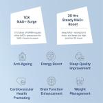 Longevity Box Advanced NAD+ Booster - 180 Capsules