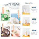 Electric Protein Shaker Bottle, 22 oz, BPA Free