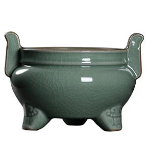 Large Celadon Incense Burner for Aromatherapy