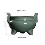 Large Celadon Incense Burner for Aromatherapy