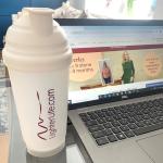 LighterLife Protein Shaker Bottle - BPA Free 700ml