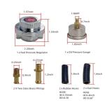 Adjustable Fuel Pressure Regulator Kit with Gauge