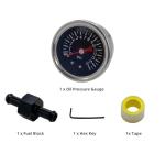 Adjustable Fuel Pressure Regulator Kit with Gauge