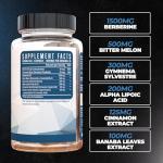 Glucose Disposal Agent & Carb Blocker – 120 Capsules