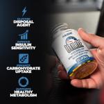 Glucose Disposal Agent & Carb Blocker – 120 Capsules