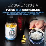 Glucose Disposal Agent & Carb Blocker – 120 Capsules