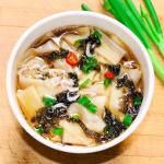 Savory Instant Noodle Soup - Seaweed Flavor