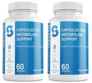 Metabolism Support Capsules for Weight Management - 120 Count