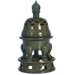 PEVSCO Ceramic Incense Burner for Relaxation & Aromatherapy