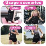 Zoyrin Adjustable Waist Trainer Sweat Belt for Fitness
