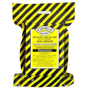 Mayday Vegan Food Bars - 10-Year Supply, 2400 Calories