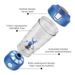 Electric Protein Shaker Bottle - 650 ml, USB-C
