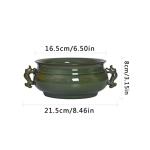 PEVSCO Ceramic Incense Burner for Relaxation and Focus