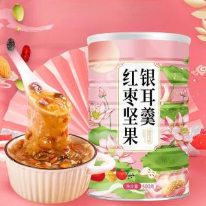 Jujube Nut Tremella Soup Powder - 500g Can