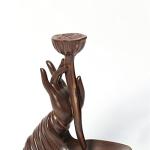 PEVSCO Lotus Backflow Incense Burner for Relaxation