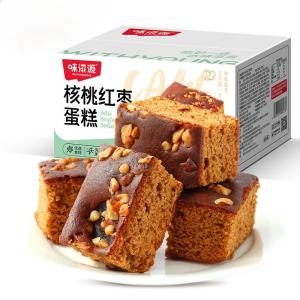 Nutritious Walnut Red Date Cake - Healthy Snack