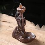 PEVSCO Lotus Backflow Incense Burner for Relaxation