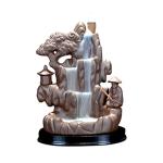 Mountain Stream Waterfall Incense Burner for Relaxation