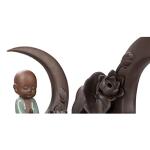 Ceramic Buddha Incense Burner for Relaxation and Aromatherapy