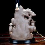 Mountain Stream Waterfall Incense Burner for Relaxation