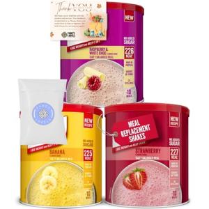 Strawberry Banana Raspberry White Chocolate Meal Shake