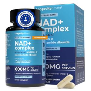 NAD+ 600mg Booster for Energy and Metabolism