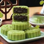 Black Sesame Mung Bean Cake - Healthy Snack 28 Pack