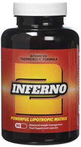 Inferno 2 Fat Burner Capsules - 90 Count