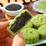 Black Sesame Mung Bean Cake - Healthy Snack 28 Pack