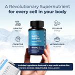 NAD+ 600mg Booster for Energy and Metabolism