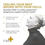 Nuchido Time+ NAD Supplement for Energy and Focus