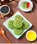 Black Sesame Mung Bean Cake - Healthy Snack 28 Pack