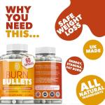 Burn Bullets: Vegan Fat Burner Capsules 60 Count
