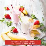 Strawberry Banana Raspberry White Chocolate Meal Shake