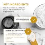 Nuchido Time+ NAD Supplement for Energy and Focus