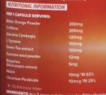 Inferno 2 Fat Burner Capsules - 90 Count