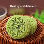 Black Sesame Mung Bean Cake - Healthy Snack 28 Pack