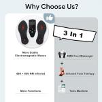 Foot Circulation Therapy Machine with Infrared and EMS