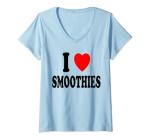 Love Smoothies Meal Replacement V-Neck T-Shirt