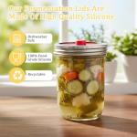 Punorric 4-Pack Fermentation Jars for Homemade Foods