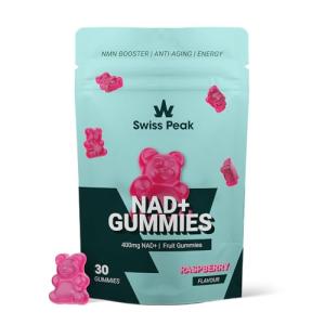 Vegan Raspberry Flavor NMN Gummies for Energy Boost
