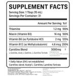 Sour Peach Rings Liquid L-Carnitine 3000mg