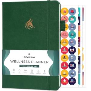 Clever Fox Wellness Journal - Food and Meal Planner